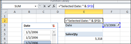 Reference the Report Filter to Get the Slicer Selected Value