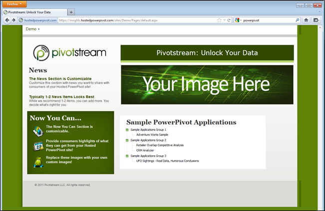 Hosted PowerPivot Demo - PowerPivot for SharePoint Made Simple