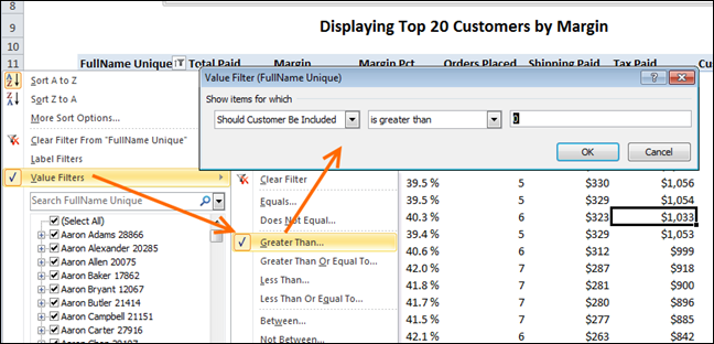 PowerPivot Filtering The Pivot Such That Only the TopN Are Included, Via Our IF Measure