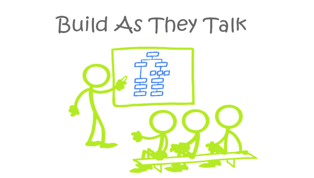 build as they talk banner