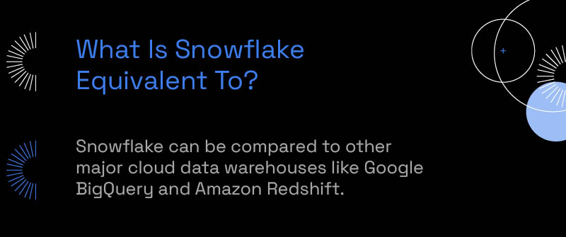 What Is Snowflake Equivalent To?