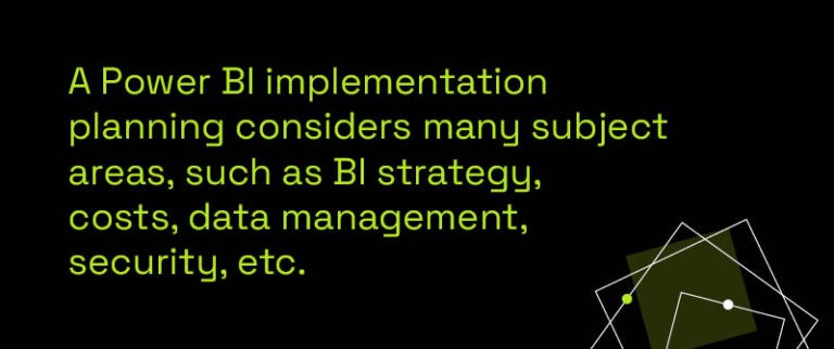 Power BI Implementation Guide - A Power BI Roadmap