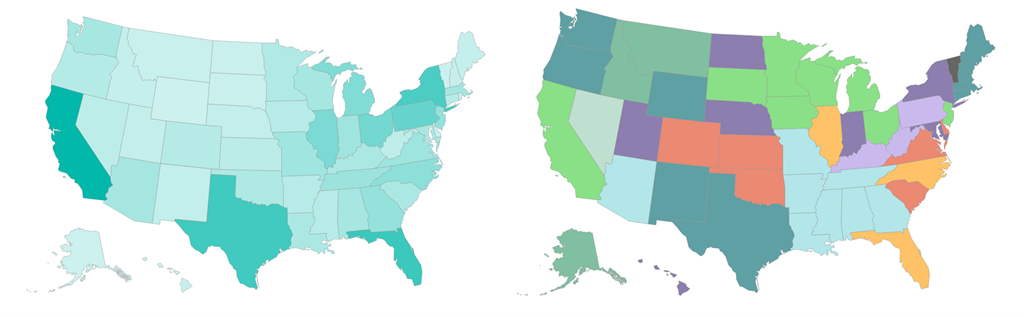 Power BI Desktop Shape Map Visualization