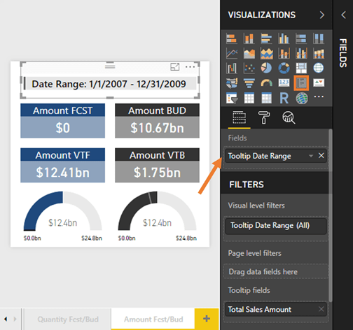 Tooltip Date Range