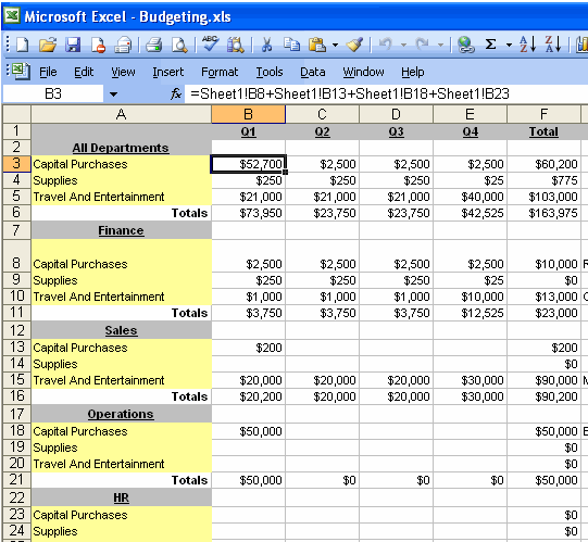 Spreadsheets of Yore Were Also Made Ugly Just by the Excel Frame