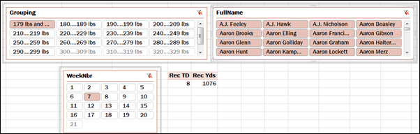 PowerPivot Slicers and Cross Filtering Disabled