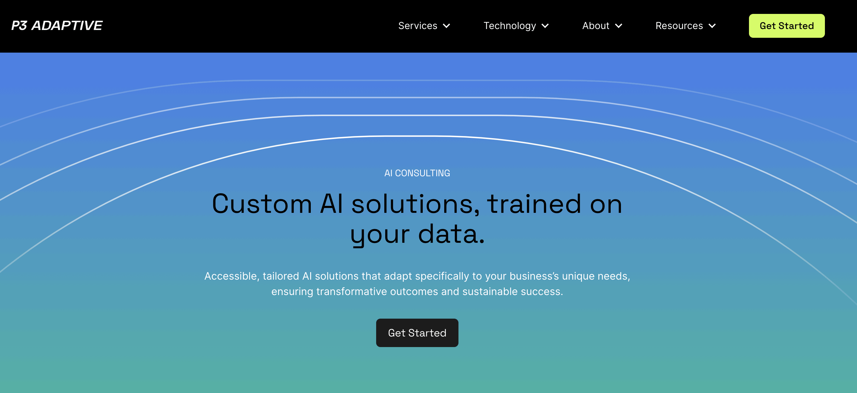 AI and Machine Learning | P3 Adaptive