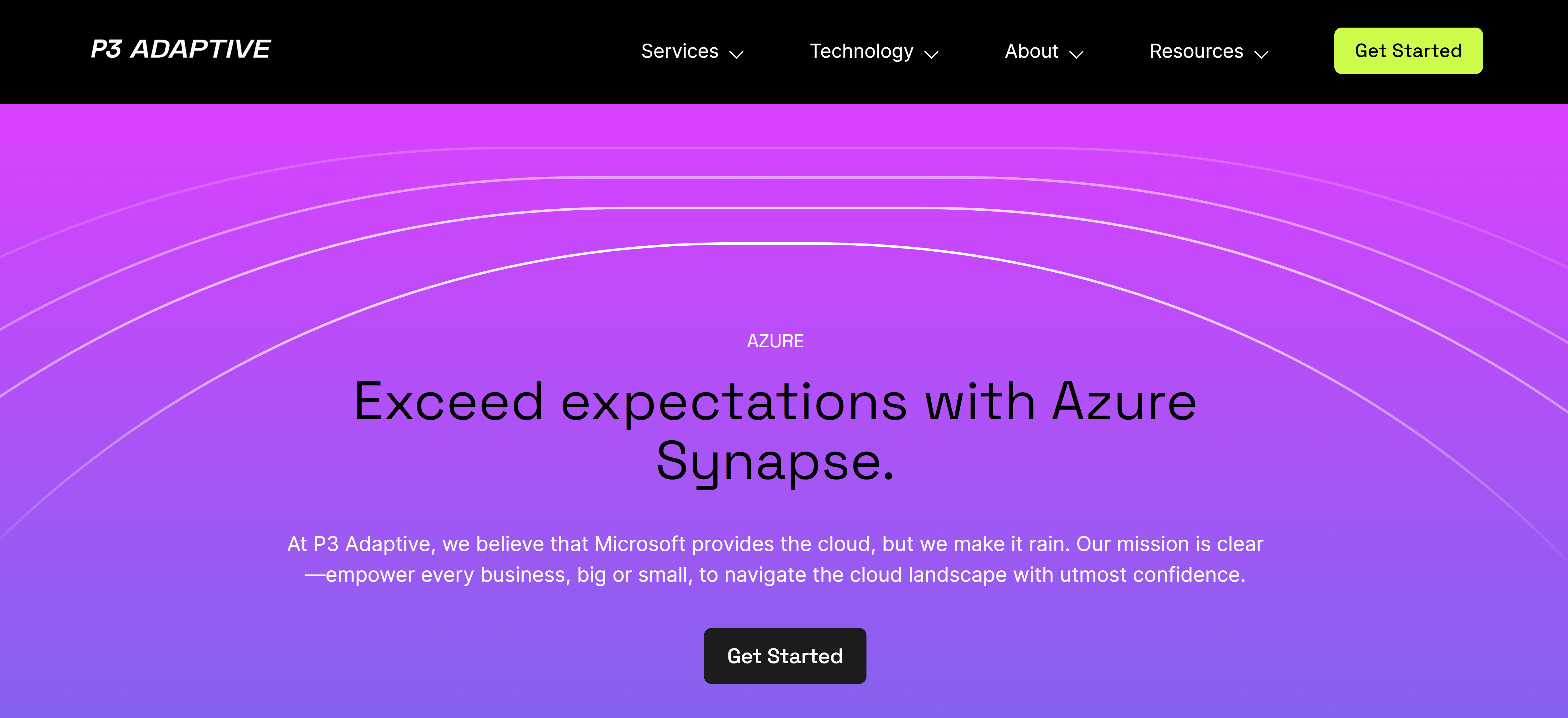Azure Technology - P3 Adaptive
