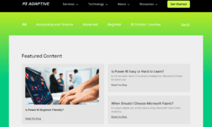 P3 Adaptive Blog Header