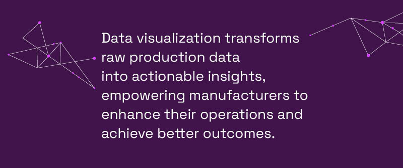 Benefits of data visualization in manufacturing