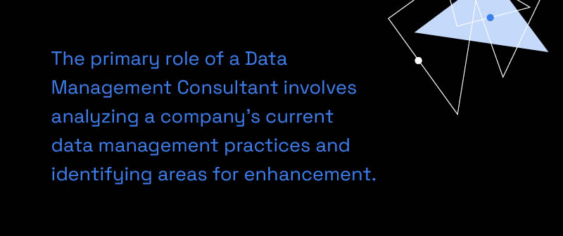 Role and Responsibilities of a Data Management Consultant