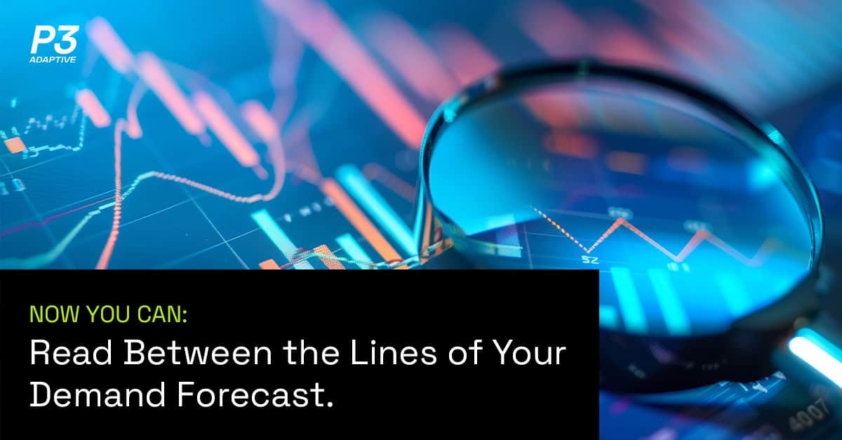 Now You Can Blog Read Between the Lines Demand Forecast