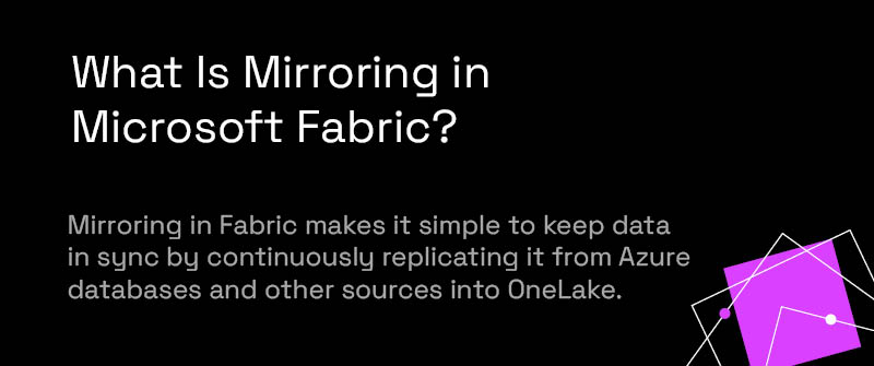 What Is Mirroring in Microsoft Fabric