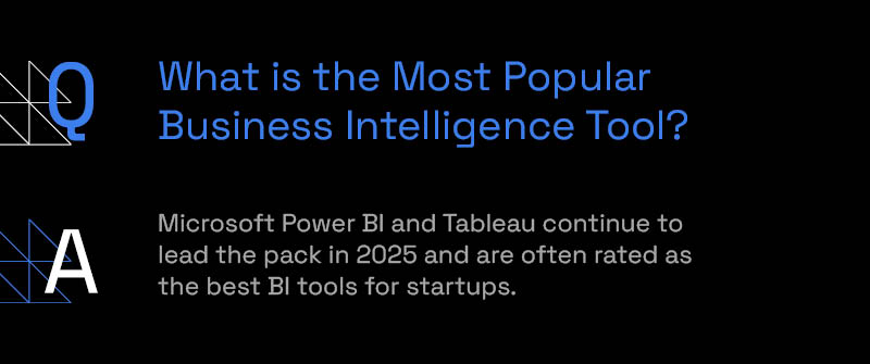 What is the Most Popular Business Intelligence Tool