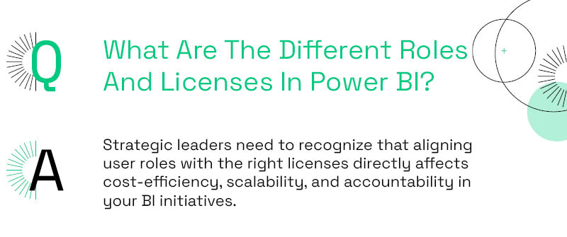 What Are The Different Roles And Licenses In Power BI
