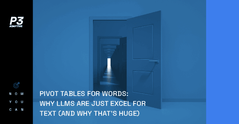 Pivot Tables for Words: Why LLMs Are Just Excel for Text (And Why That’s Huge)