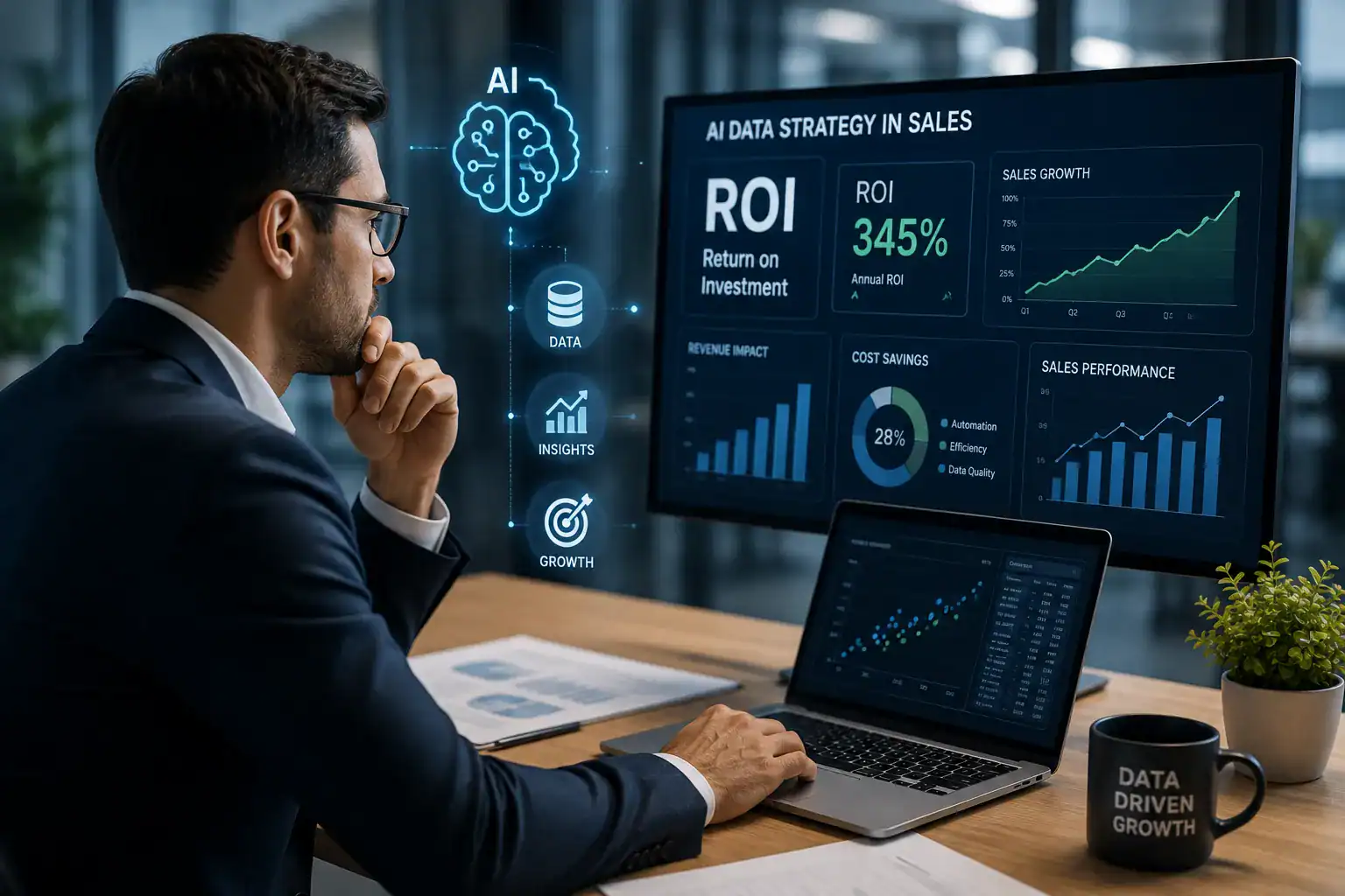 What Is the ROI of AI Data Strategy in Sales? | P3 Adaptive