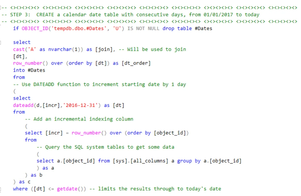 SQL Step 3