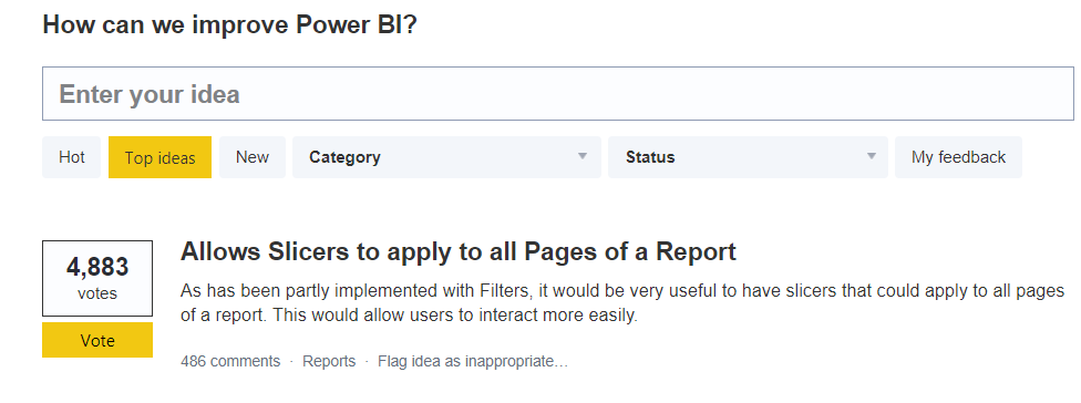 How can we Improve Power BI?