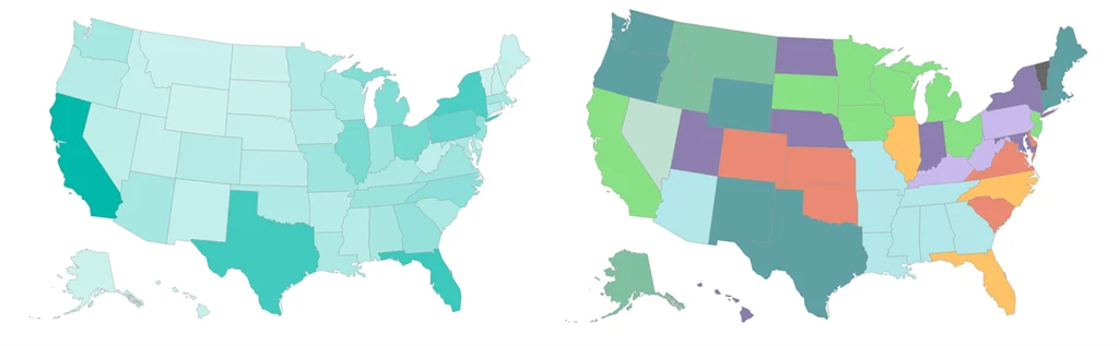 Power BI Desktop Shape Map Visualization