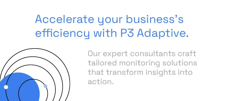 Accelerate your business's efficiency with P3 Adaptive.